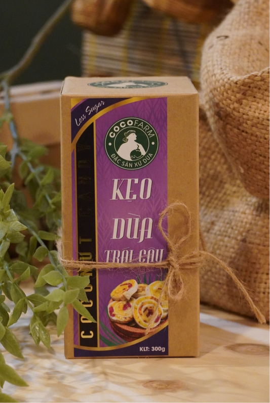 CocoFarm - Kẹo Dừa Trái Cây | Coconut Candy - Mixed Fruit Flavour
