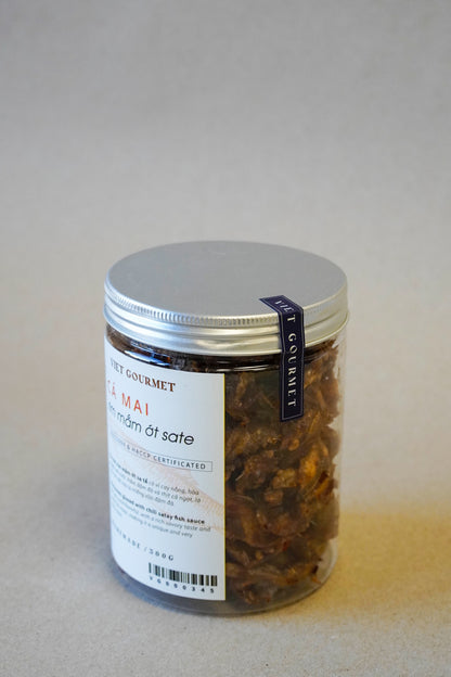 Viet Gourmet - Cá Mai Rim Mắm Ớt Sa Tế | Spratelloides Gracilis