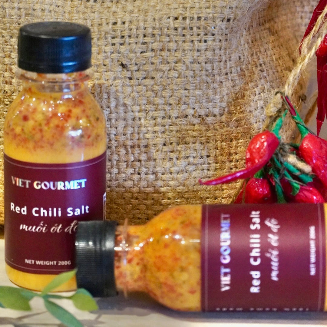Viet Gourmet - Muối Ớt Đỏ | Red Chili Salt [bottle/180gr]