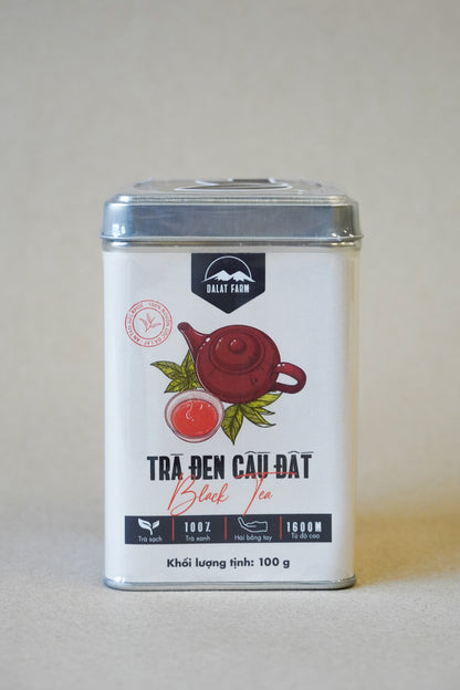 Đà Lạt Farm - Trà Đen Cầu Đất  | Black Tea [can/100gr]