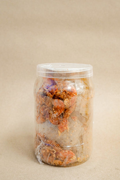 Viet Gourmet - Bánh Tráng Tôm Rim Nước Dừa | Caramelized Shrimp & Coconut Rice Paper [jar/300gr]