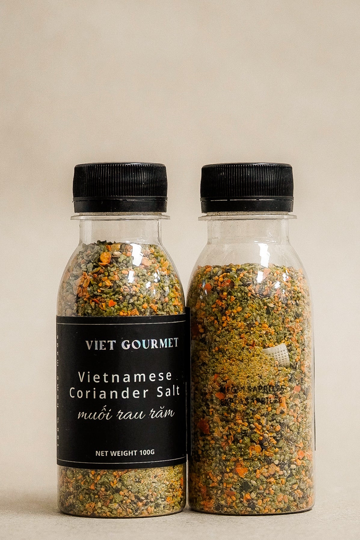 Viet Gourmet - Muối Rau Răm | Vietnamese Coriander Salt [Bottle/100gr]