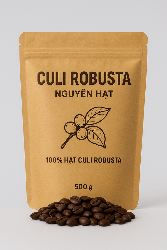 Phan Coffee - Culi Robusta Nguyên Hạt | Culi Robusta Whole Bean