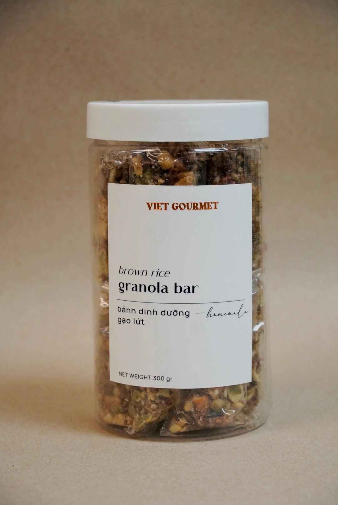 Viet Gourmet - Bánh Dinh Dưỡng Gạo Lứt | Brown Rice Granola Bar
