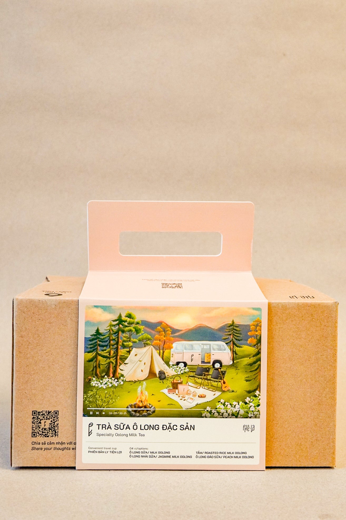 Phê La - Set Trà Ô Long Sữa | Milk Oolong Tea [pack of 10 sets]