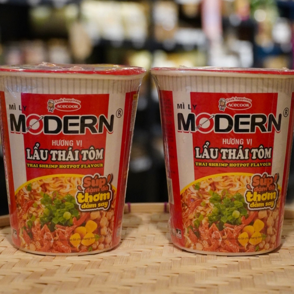 Acecook - Mì Modern Lẩu Thái Modern Noodles Thai Spicy Shrimp Hot Pot