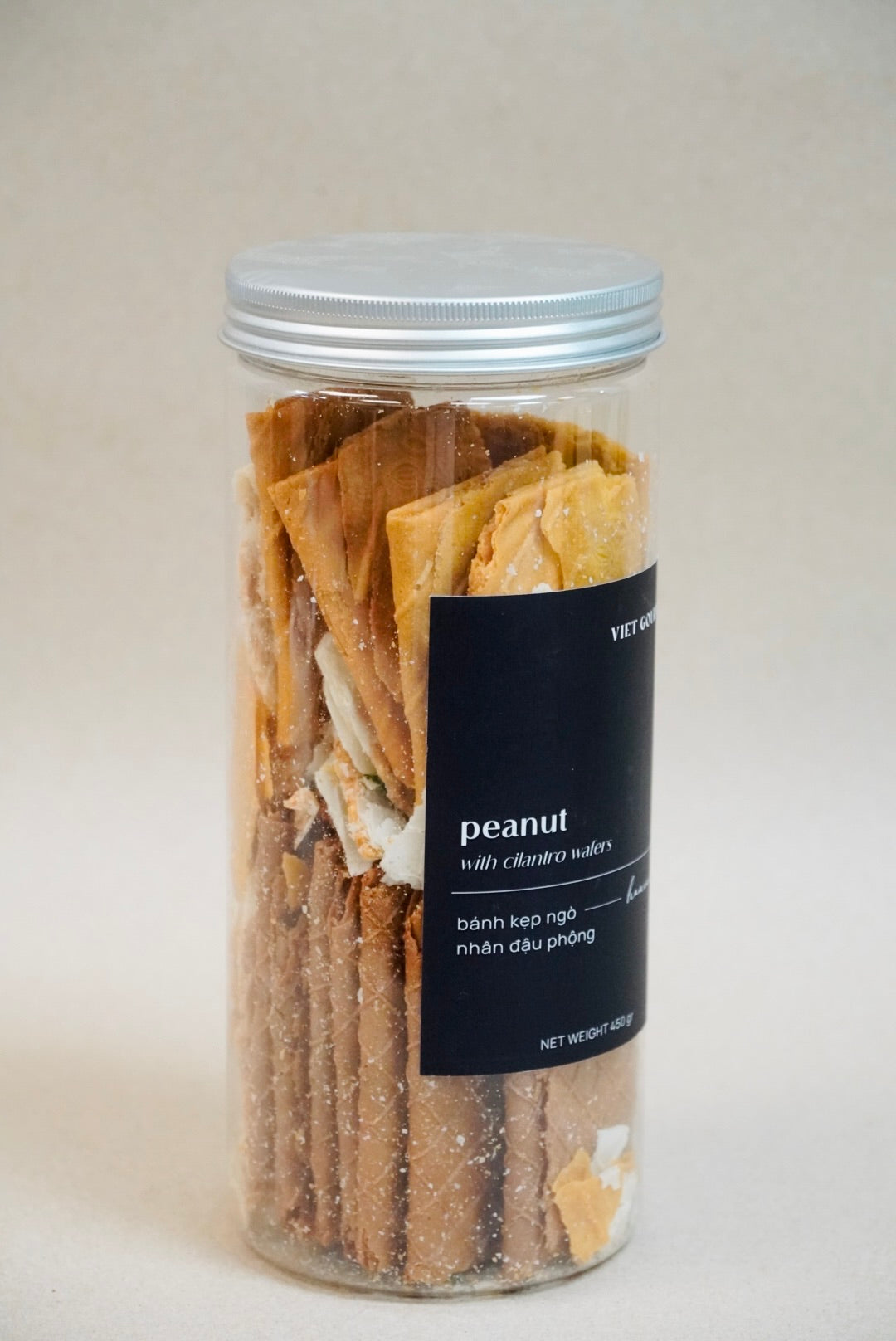 Viet Gourmet - Bánh Kẹp Ngò Đậu Phộng | Peanut With Cilantro Waffle