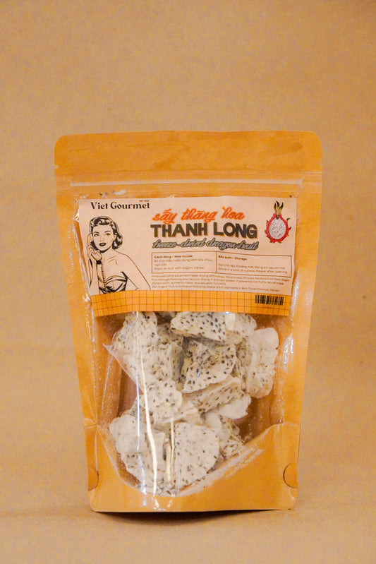 Viet Gourmet - Thanh Long Sấy Thăng Hoa | Freeze-dried Dragon Fruit