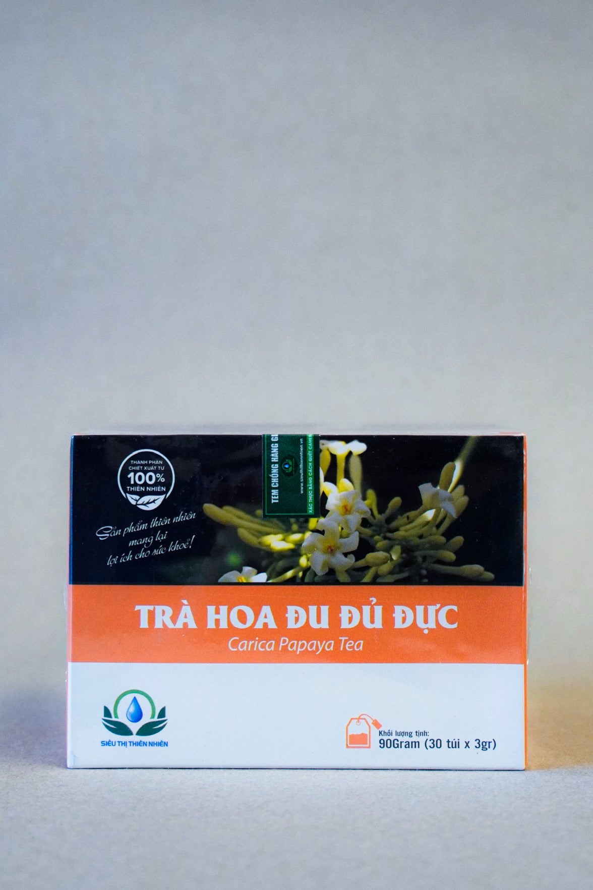 Siêu Thị Thiên Nhiên - Trà Hoa Đu Đủ Đực [box/30 sticks x 3gr]
