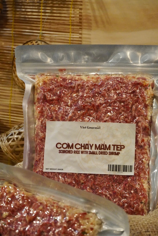Viet Gourmet - Cơm Cháy Mắm Tép | Scorched Rice with Small Dried Shrimp