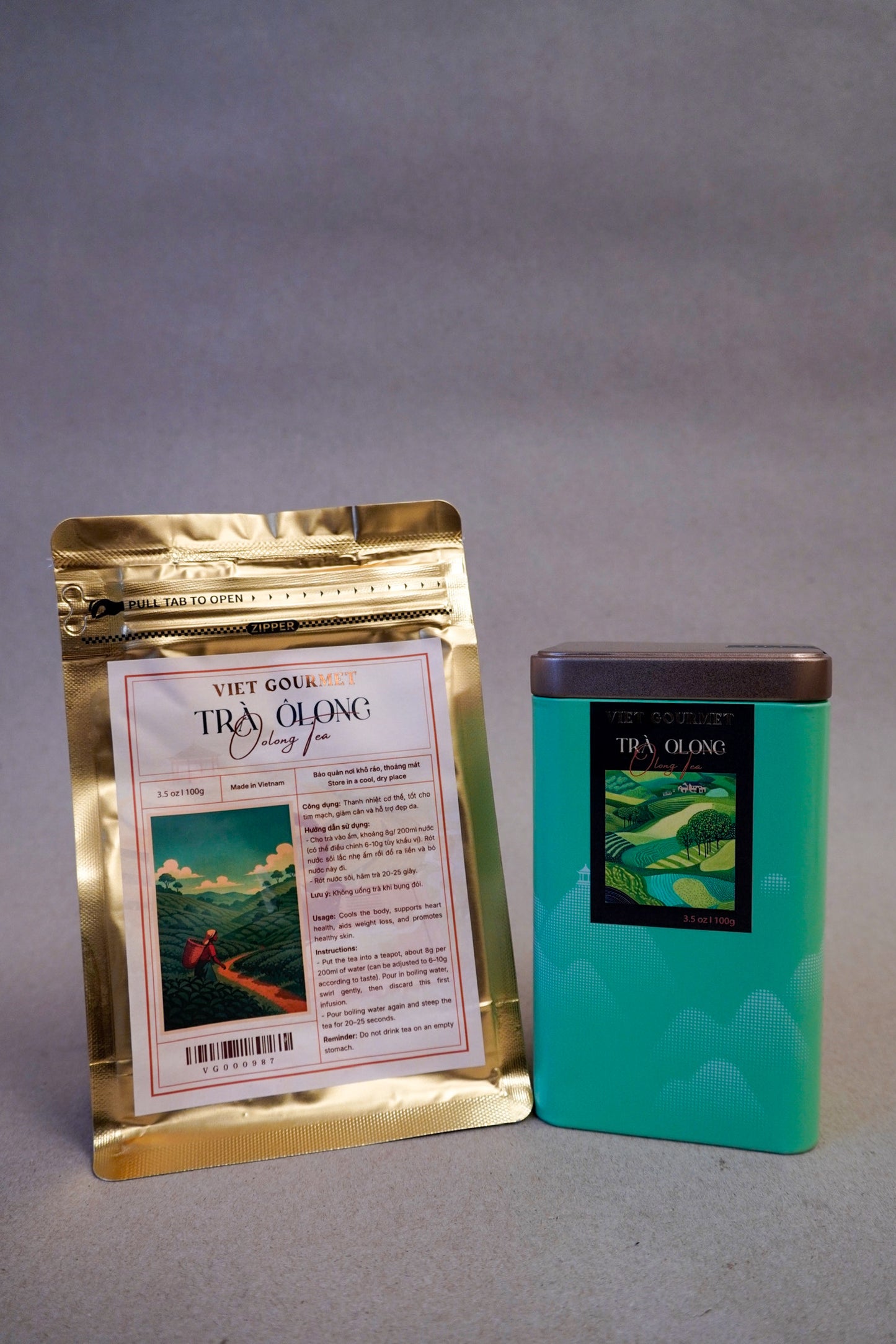 Viet Gourmet - Trà Ô Long | Oolong Tea