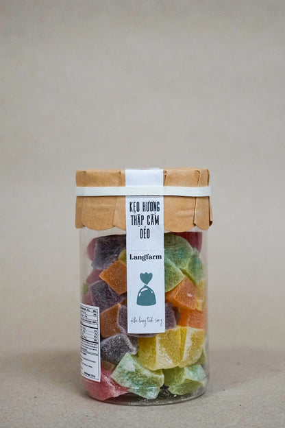 L'angFarm - Kẹo Hương Thập Cẩm Dẻo | Mixed Flavor Jelly Candy [bottle/270gr]