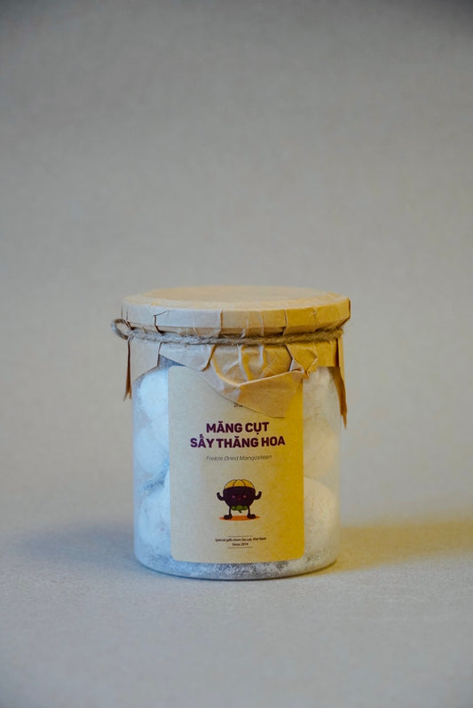 Ngon Lạ Đà lạt - Măng Cục Sấy Thăng Hoa |  Freeze-Dried Mangosteen [bottle/80gr]