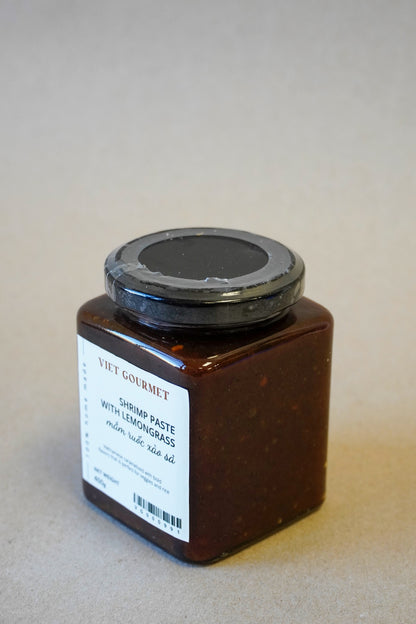 Viet Gourmet - Mắm Ruốc Xào Sả |Stir-fried Fermented Shrimp Paste with Lemongrass [bottle/400gr]