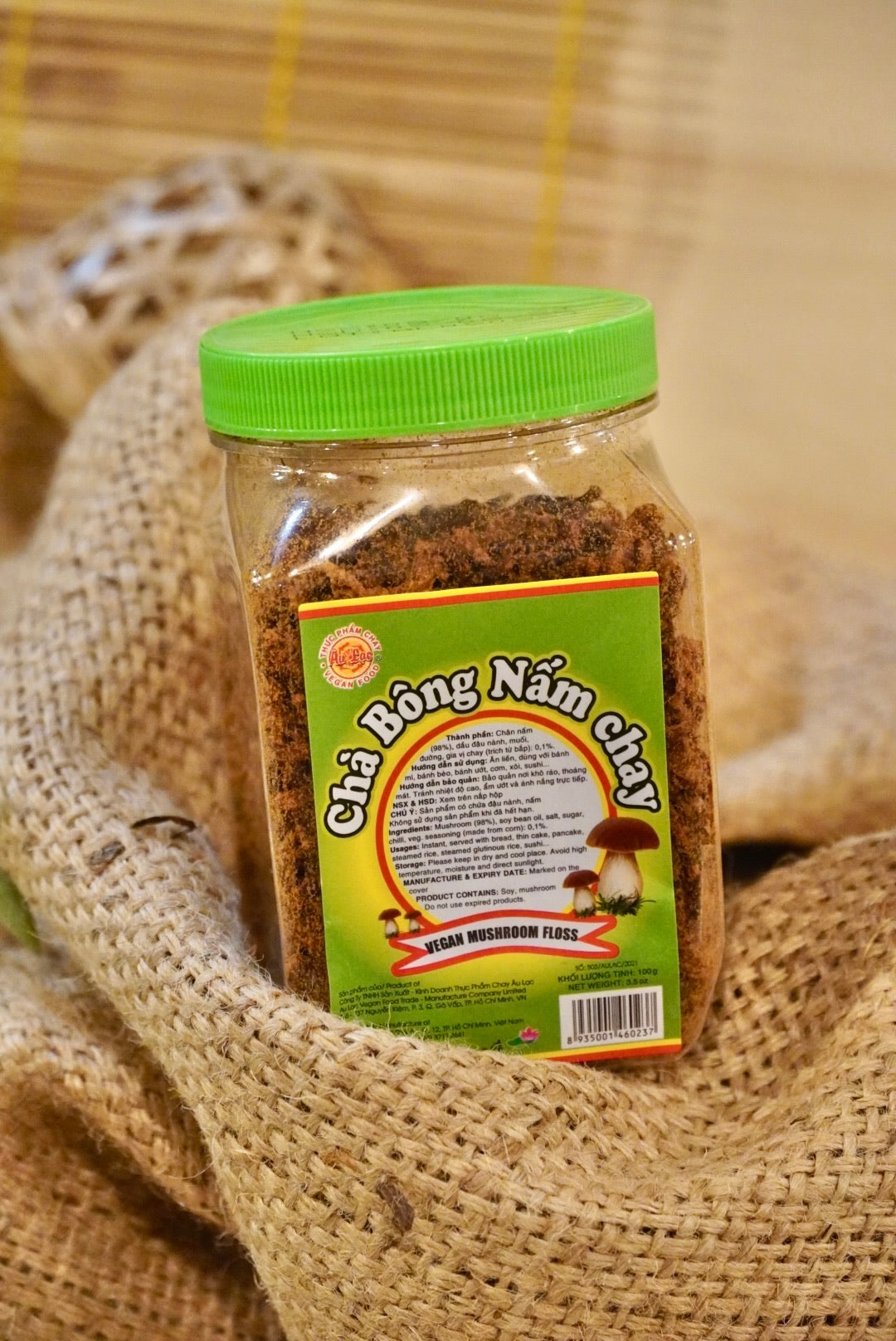 Âu Lạc - Chà Bông Nấm Chay | Vegan Mushroom Floss
