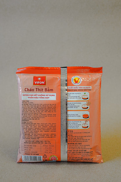 Vifon - Cháo Thịt Bằm | Minced Pork Congee