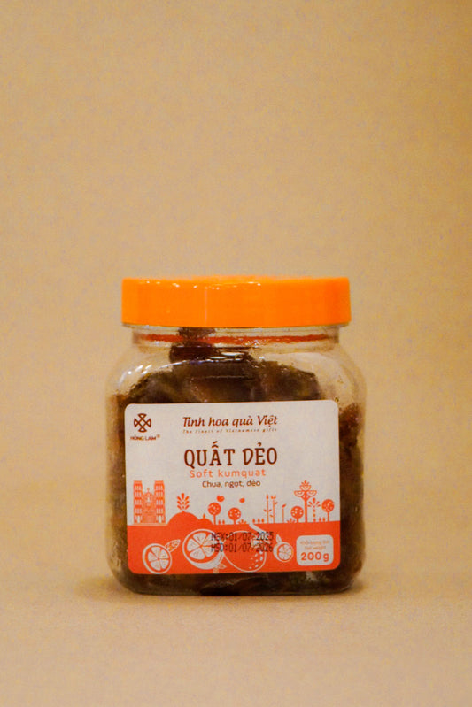 Hồng Lam - Quất Dẻo | Soft Kumquat [bottle/200gr]