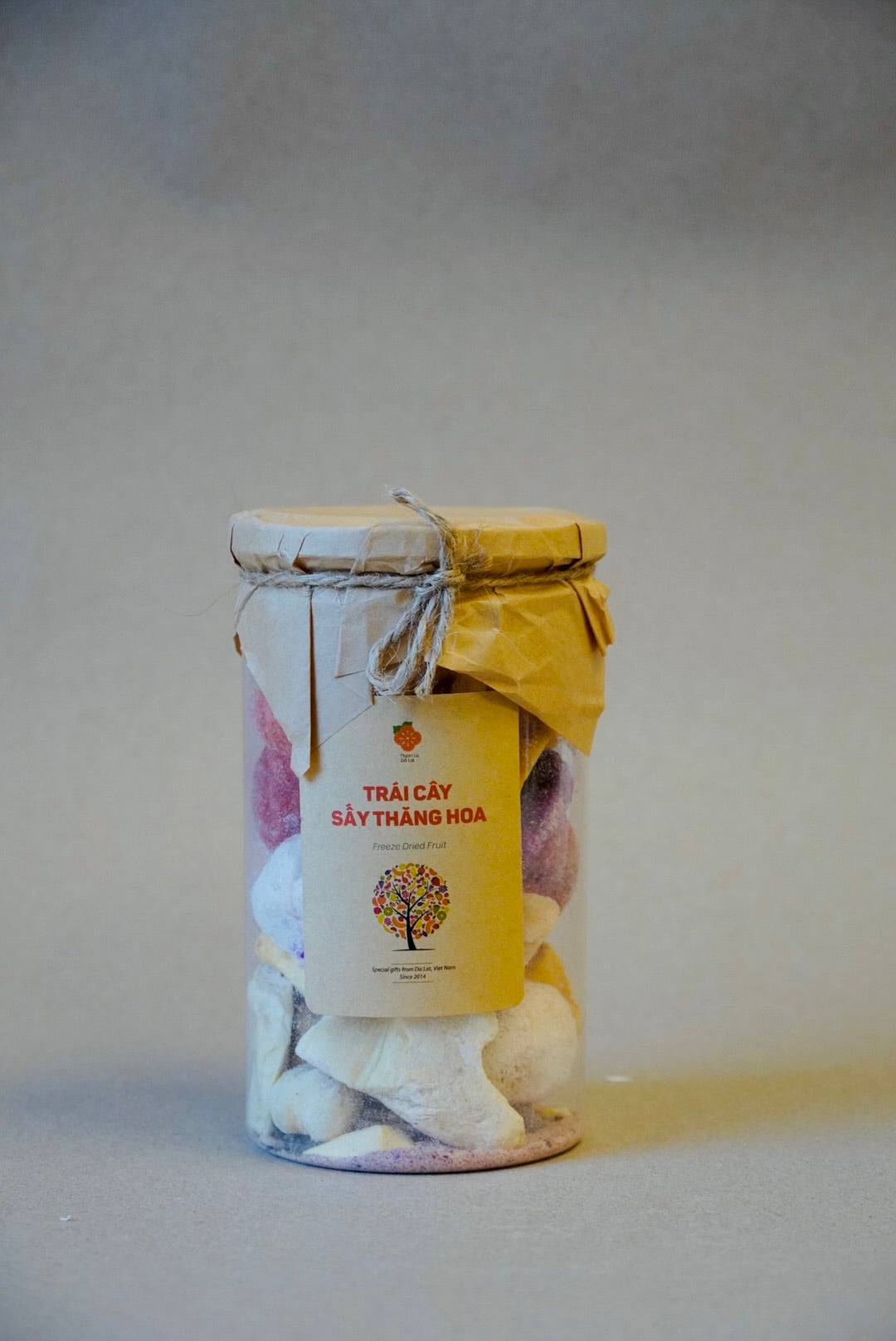 Ngon Lạ Đà Lạt - Trái Cây Sấy Thăng Hoa Mix | Dried Mixed Fruit [bottle/150gr]