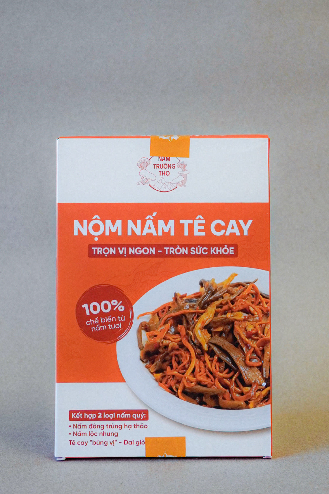 Nấm Trường Thọ - Nộm Nấm Tê Cay [box/200gr]