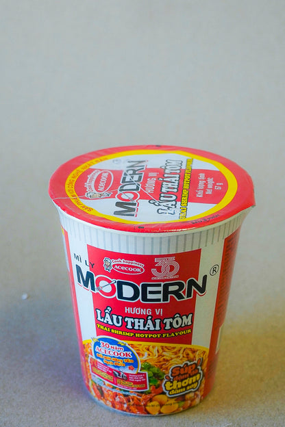 Acecook - Mì Modern Lẩu Thái Modern| Noodles Thai Spicy Shrimp Hot Pot