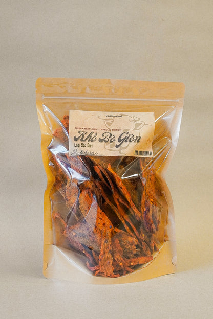 Viet Gourmet - Khô Bò Giòn Loại Đặc Biệt | Crispy Beef Jerky Special Edition [300gr]