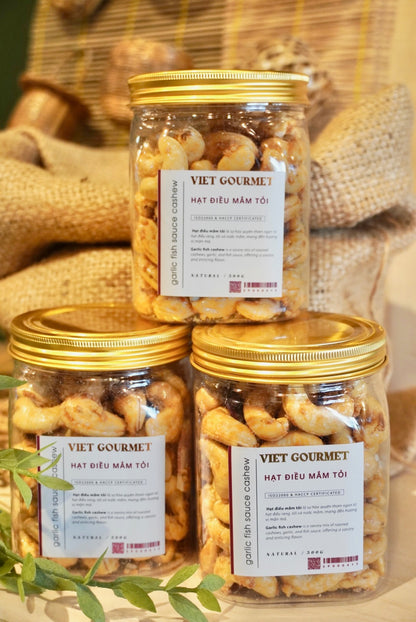 Viet Gourmet - Hạt Điều Mắm Tỏi | Garlic Fish Sauce Cashews