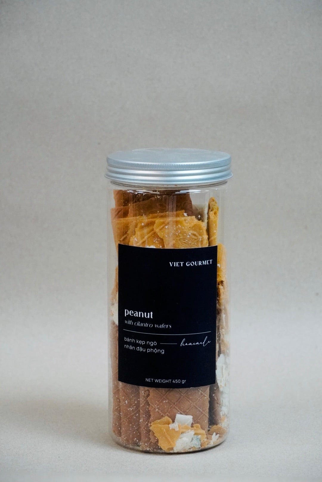Viet Gourmet - Bánh Kẹp Ngò Đậu Phộng | Peanut With Cilantro Waffle
