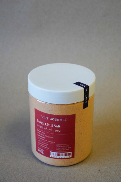 Viet Gourmet - Muối Nhuyễn Cay | Spicy Finely Ground Salt [500gr/bottle]