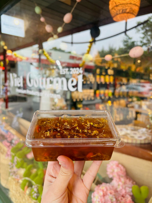 Dessert - Rau Câu Đông Trùng Hạ Thảo | Cordyceps Herbal Jelly