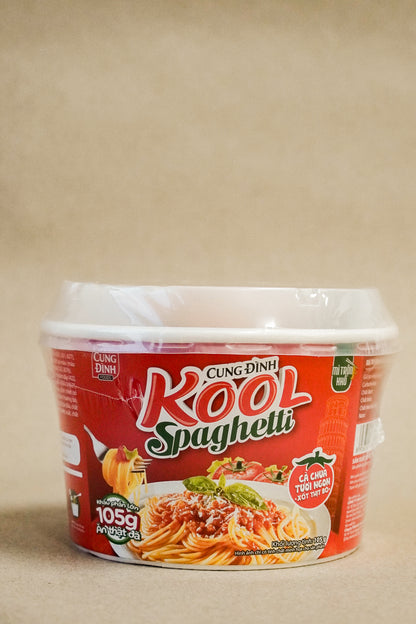 Cung Đình - Mì Khô Trộn Kool Spaghetti | Dry Mix Spaghetti Tomato and Minced Beef