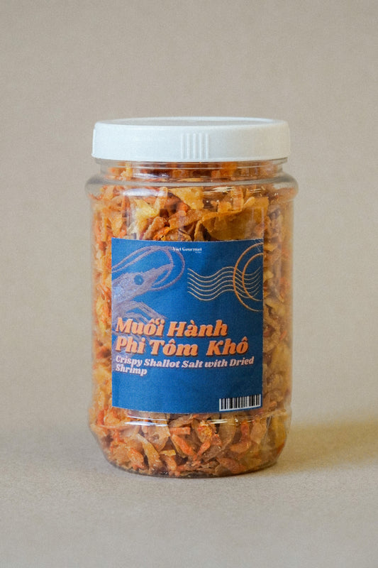 Viet Gourmet - Muối Hành Phi Tôm Khô | Crispy Shallot Salt With Dried Shrimp
