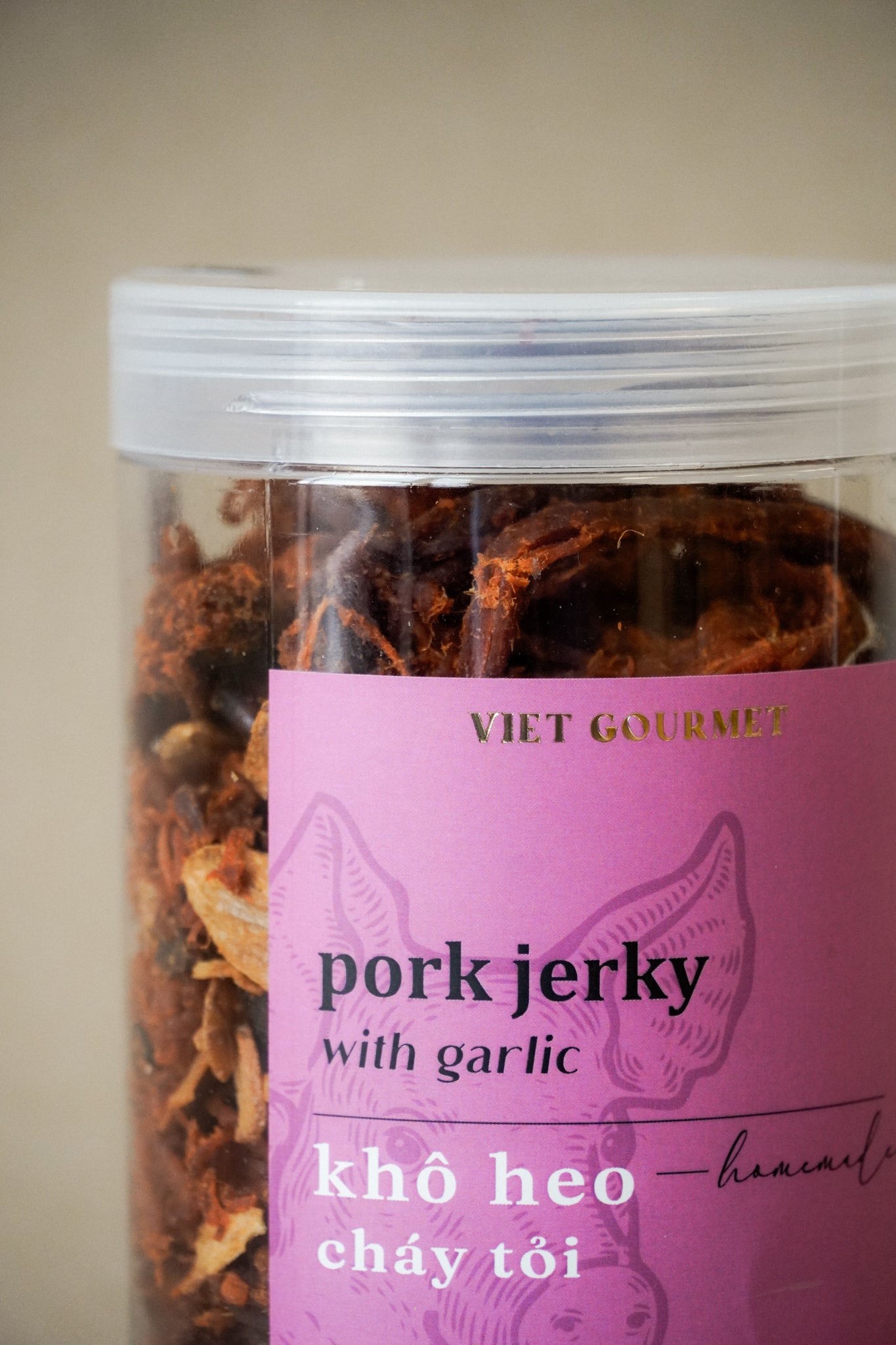 Viet Gourmet - Khô Heo Cháy Tỏi | Pork Jerky with Garlic