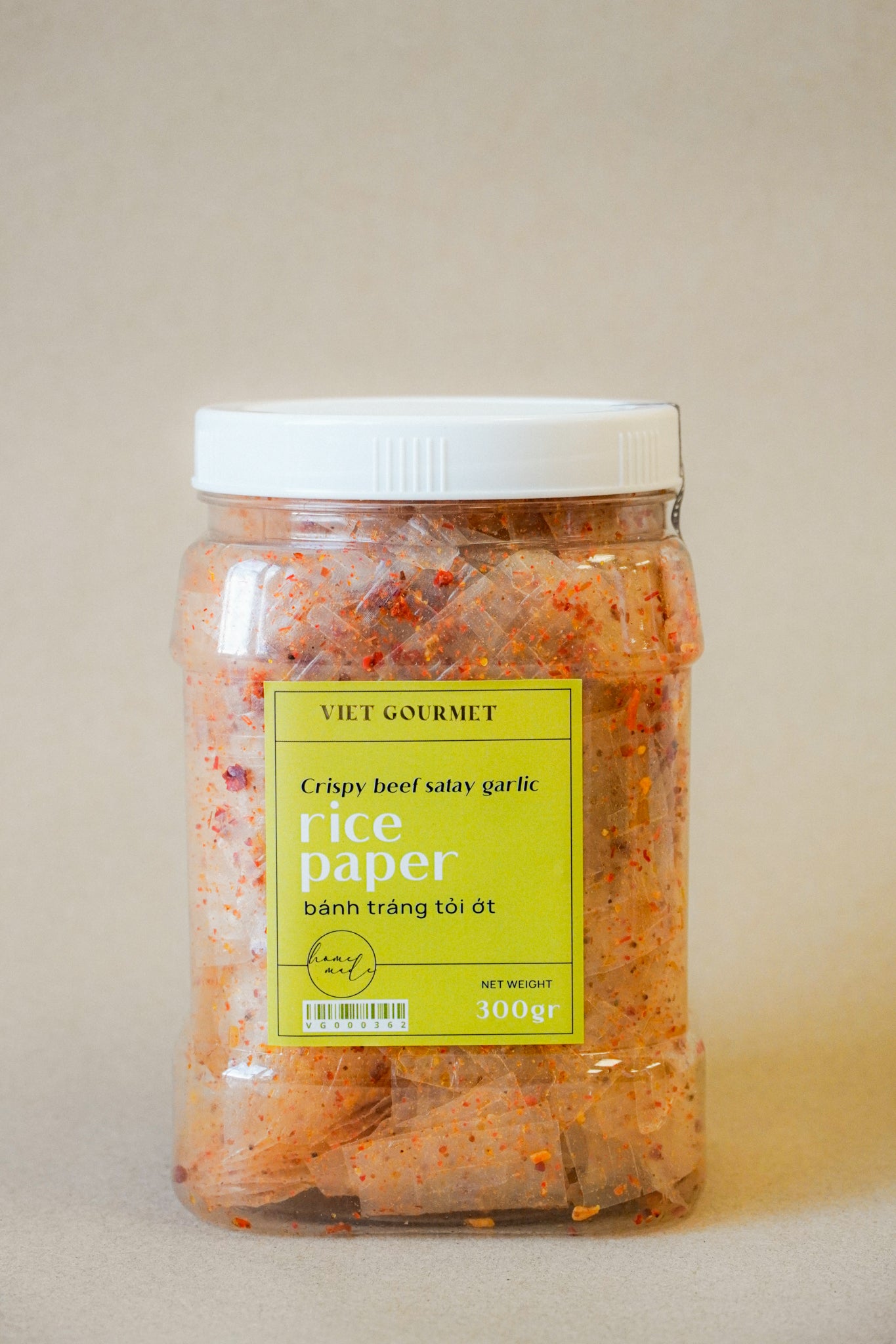 Viet Gourmet - Bánh Tráng Tỏi Ớt | Spicy Garlic Chili Rice Paper