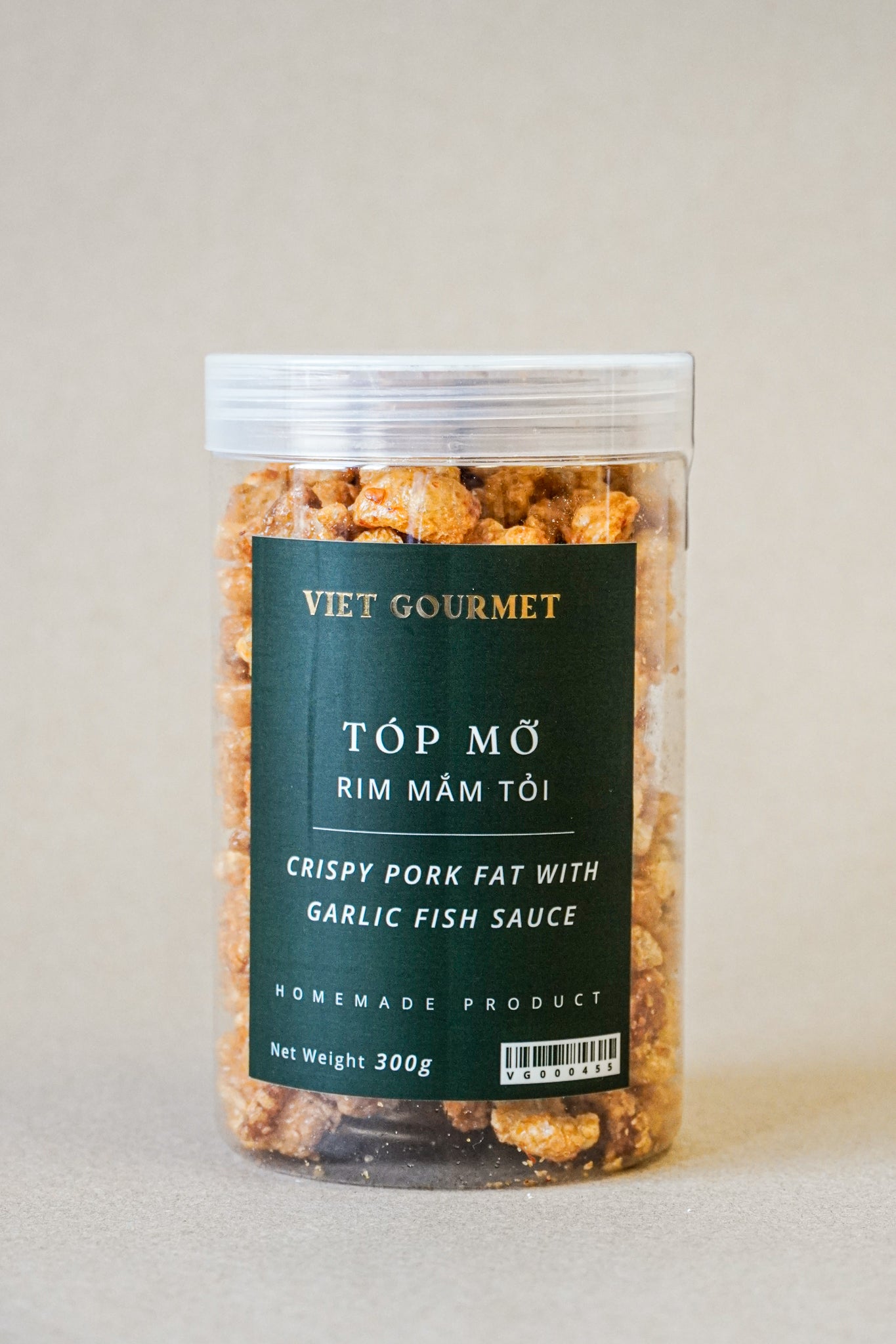 Viet Gourmet - Tóp Mỡ Rim Mắm Tỏi | Crispy Pork Fat with Garlic Fish Sauce