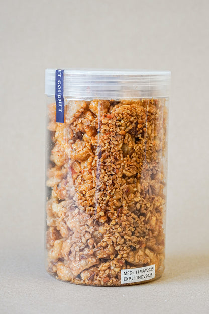 Viet Gourmet - Tóp Mỡ Rim Mắm Tỏi | Crispy Pork Fat with Garlic Fish Sauce