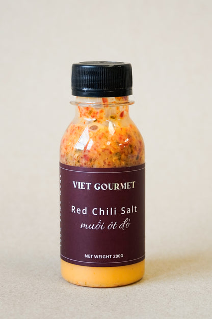 Viet Gourmet - Muối Ớt Đỏ | Red Chili Salt [bottle/180gr]
