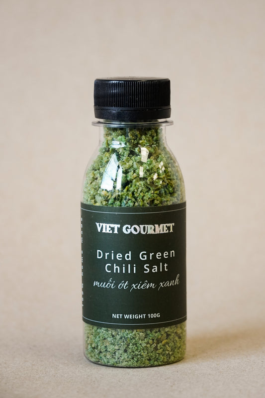 Viet Gourmet - Muối Ớt Xiêm Xanh | Dried Green Chili Salt