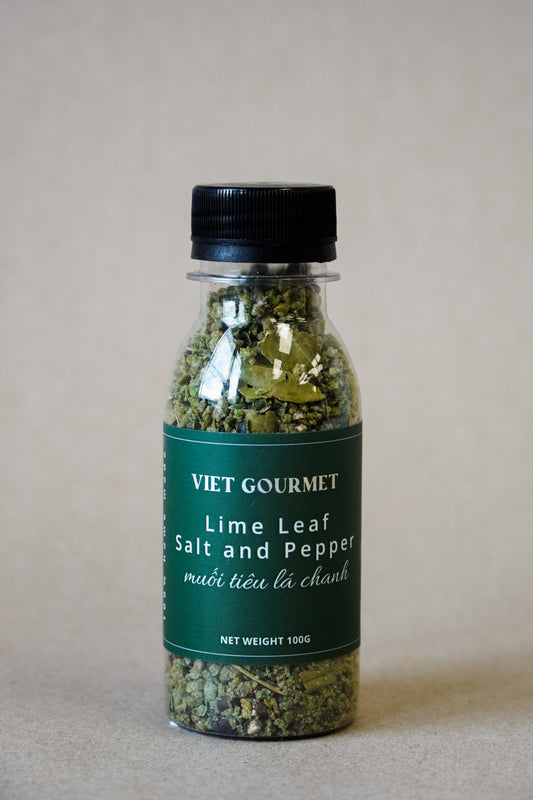 Viet Gourmet - Muối Tiêu Lá Chanh | Lime Leaf Salt and Pepper