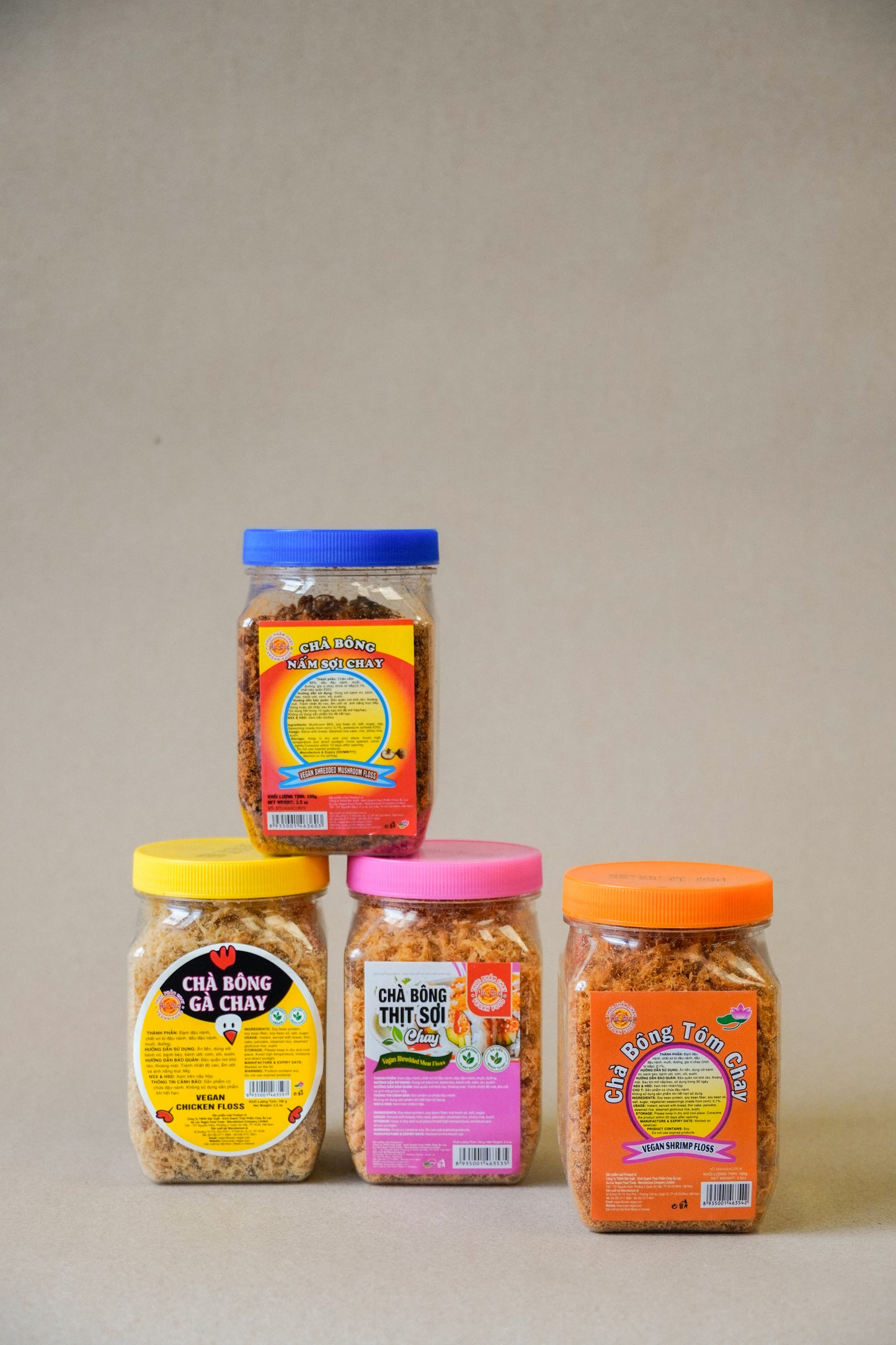 Âu Lạc - Chà Bông Thịt Sợi Chay | Vegan Shredded Meat Floss