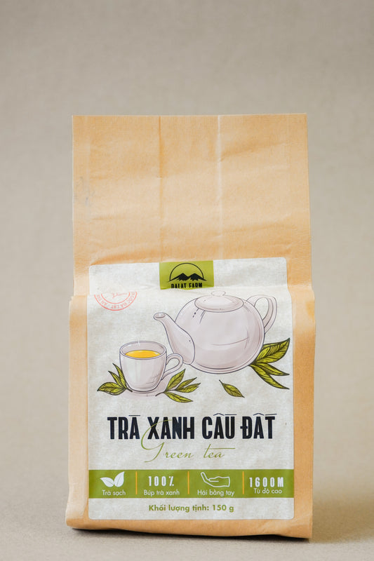 Đà Lạt Farm - Trà Xanh Cầu Đất | Green Tea [bag/150gr]