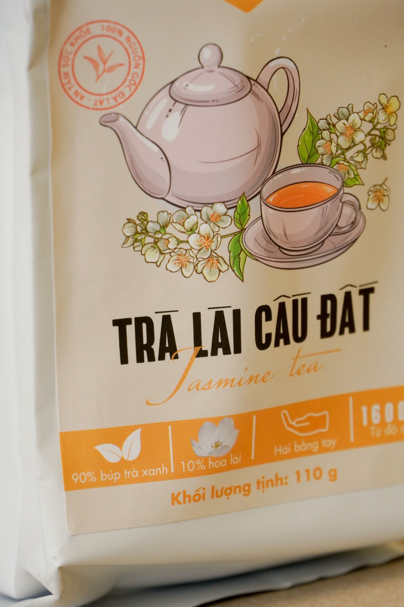 Đà Lạt Farm - Trà Lài | Jasmine Tea [bag/110gr]