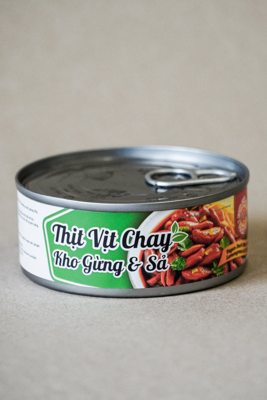 Âu Lạc - Vịt Xào Sả Ớt Chay | Vegan Duck Meat with Ginger and Lemongrass