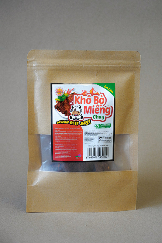 Âu Lạc - Khô Bò Miếng Chay | Vegan Beef Jerky