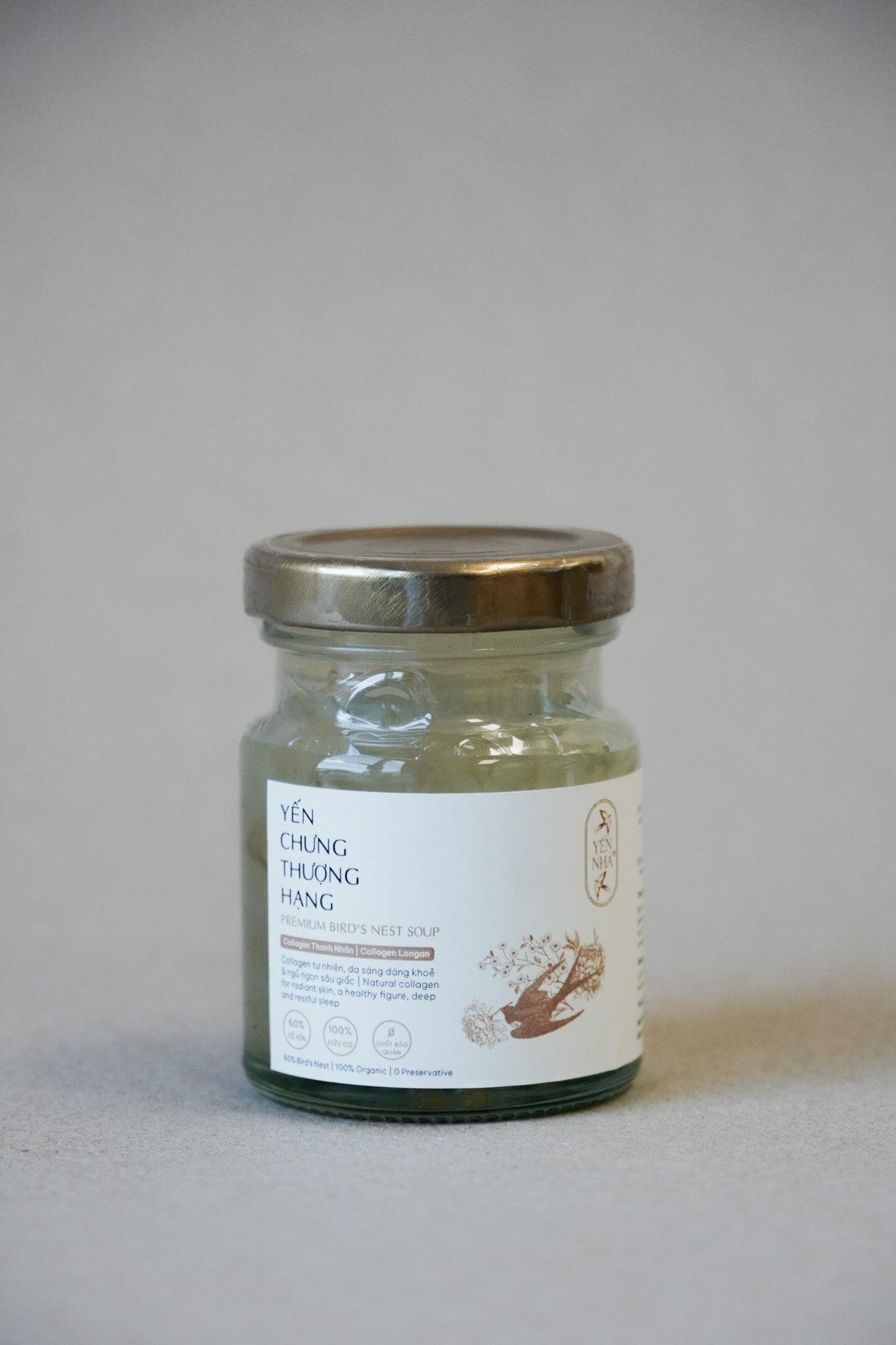 Yến Nhà - Yến Chưng Thượng Hạng Collagen Long Nhãn | Collagen Logan Bird's Nest Soup