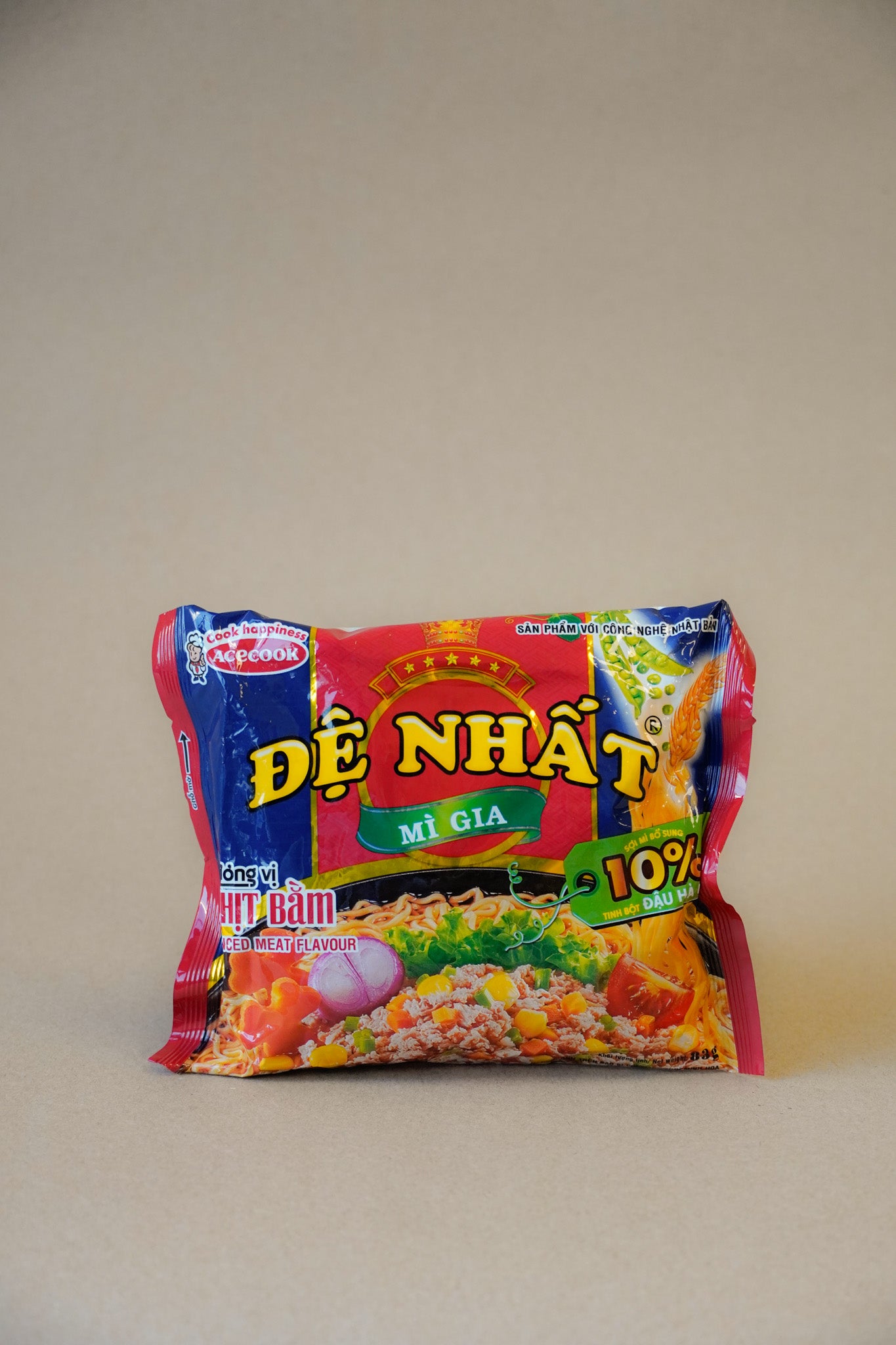 Acecook - Mì Đệ Nhất Vị Thịt Bằm | De Nhat Instant Noodles - Minced Meat Flavor