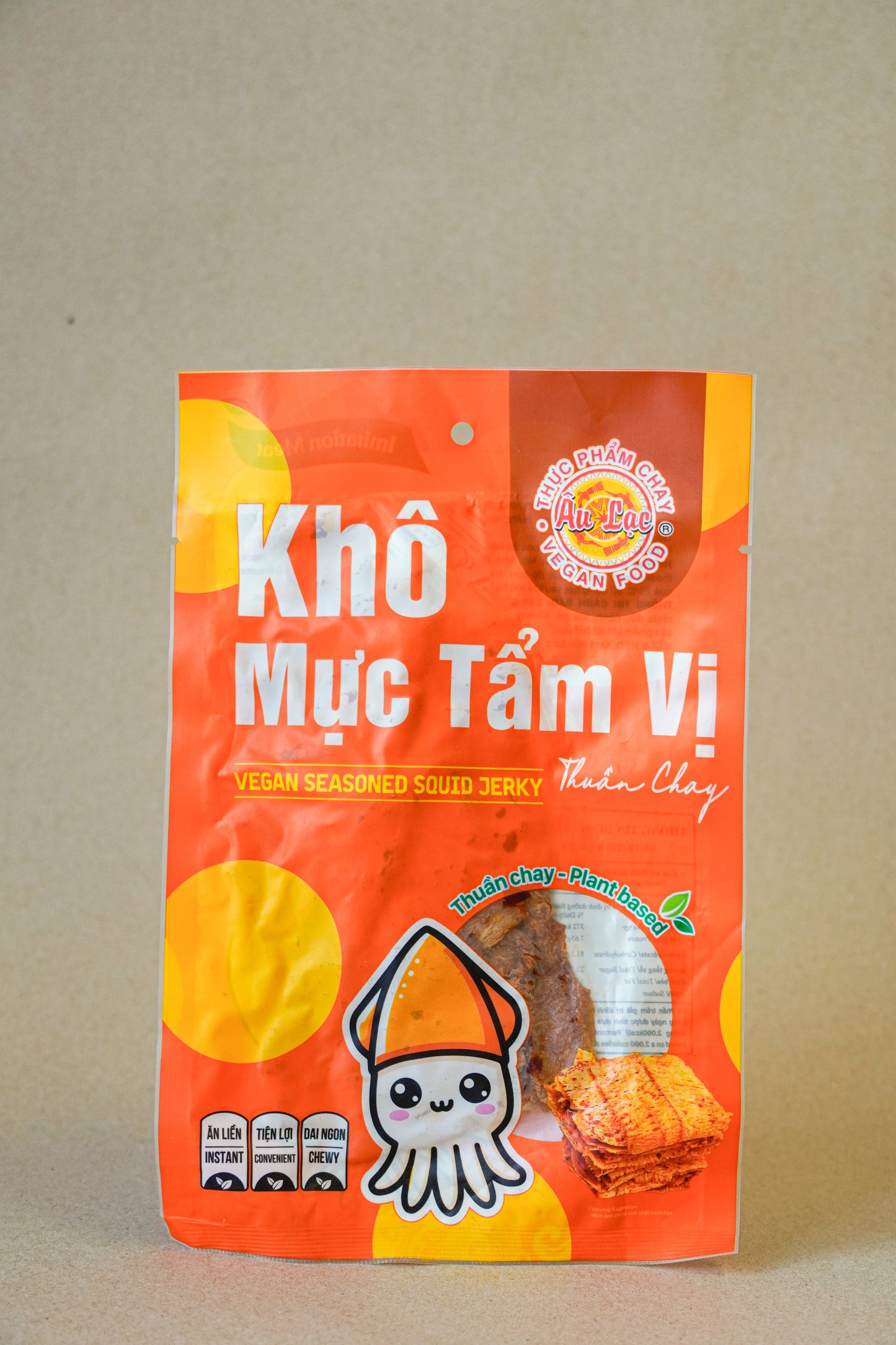 Âu Lạc - Khô Mực Chay | Vegan Seasoned Squid Jerky