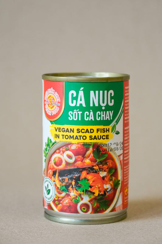 Âu Lạc - Cá Nục Sốt Cà Chua chay | Vegan Scad Fish In Tomato Sauce