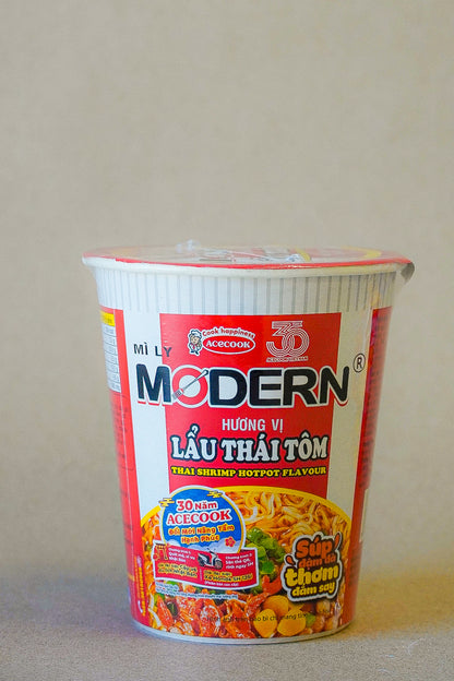 Acecook - Mì Modern Lẩu Thái Modern| Noodles Thai Spicy Shrimp Hot Pot