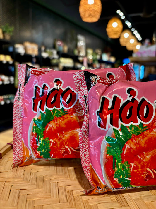 Acecook - Mì Hảo Hảo Tôm Chua Cay | Hao Hao Instant Noodles - Sour Shrimp Flavor