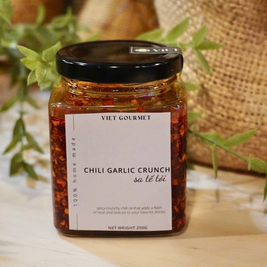 Viet Gourmet -  Sa Tế Tỏi | Garlic Chili Crunch